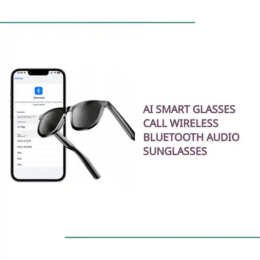 AI Smart Glasses Call Wireless Bluetooth Audio Sunglasses by@Outfy