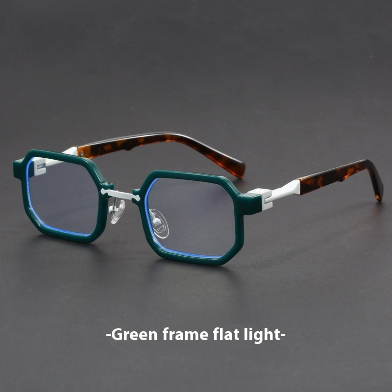 Retro Polygon Exquisite Sun Glasses Women