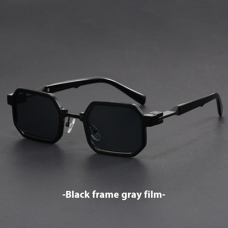 Retro Polygon Exquisite Sun Glasses Women