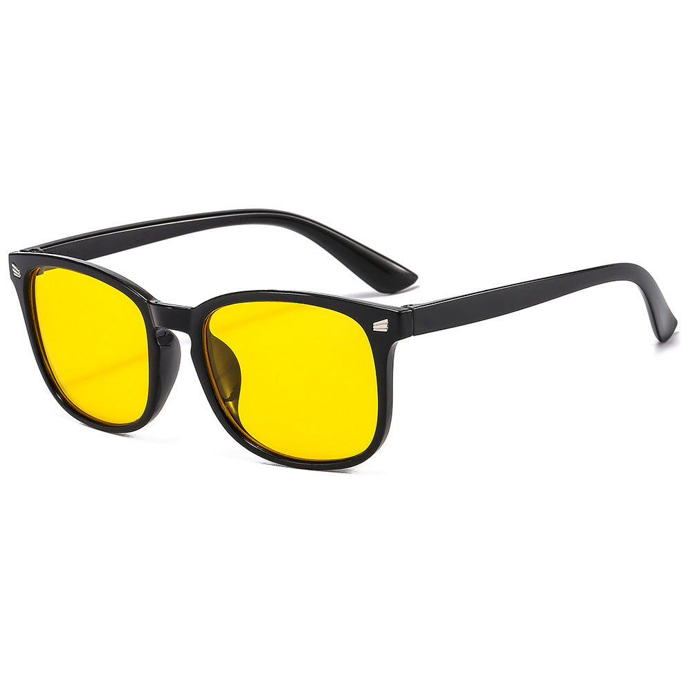 Retro Plain Glasses Women's Anti-blue Ray Glasses