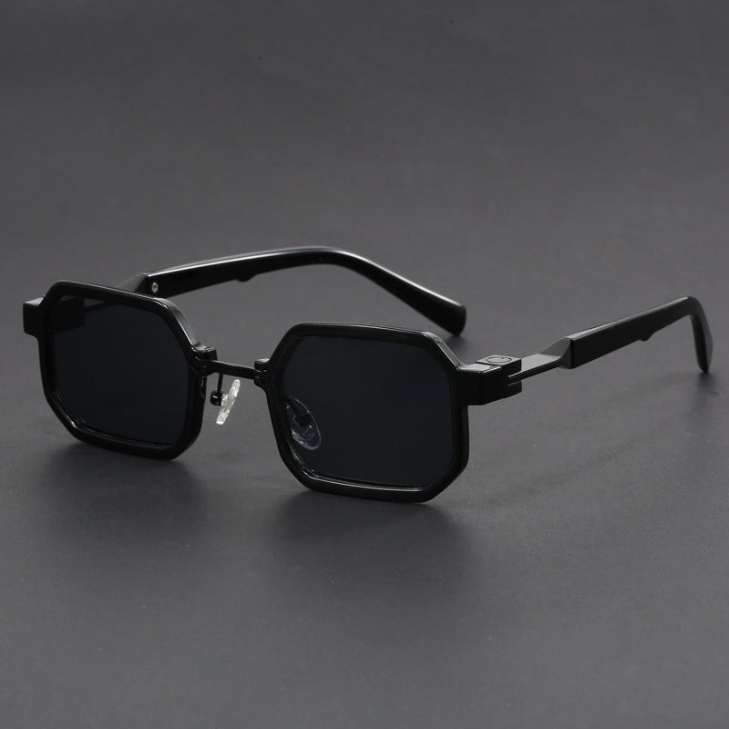 Retro Polygon Exquisite Sun Glasses Women