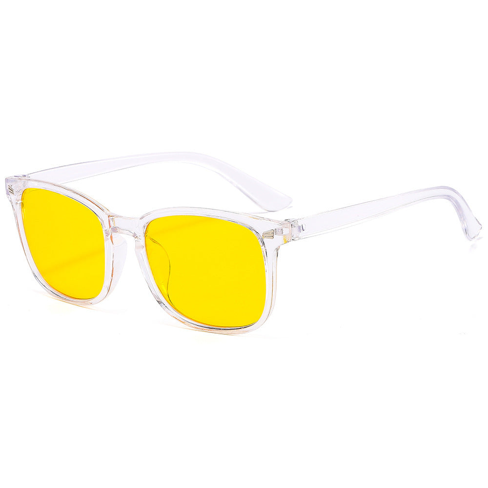Retro Plain Glasses Women's Anti-blue Ray Glasses