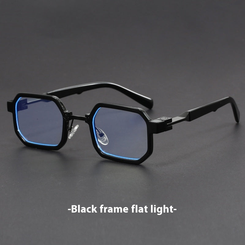 Retro Polygon Exquisite Sun Glasses Women