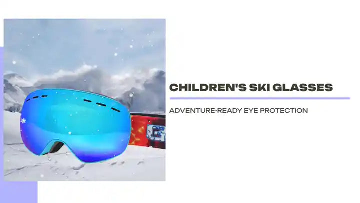 Children's ski glasses by@Outfy