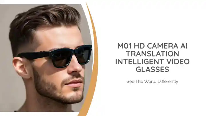 M01 HD Camera AI Translation Intelligent Video Glasses by@Outfy