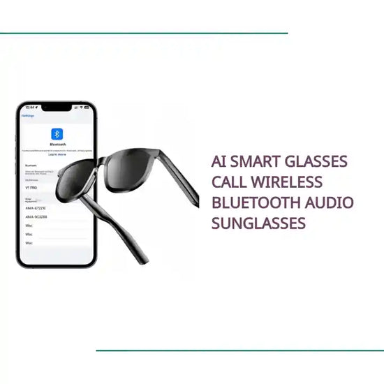 AI Smart Glasses Call Wireless Bluetooth Audio Sunglasses by@Outfy
