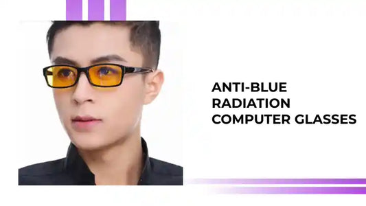 Anti-blue radiation computer glasses by@Outfy