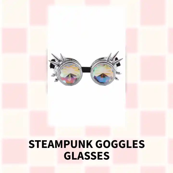 Steampunk Goggles Glasses by@Outfy