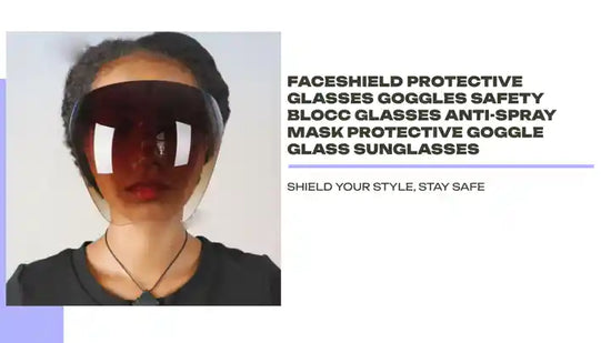 Faceshield Protective Glasses Goggles Safety Blocc Glasses Anti-spray Mask Protective Goggle Glass Sunglasses by@Outfy
